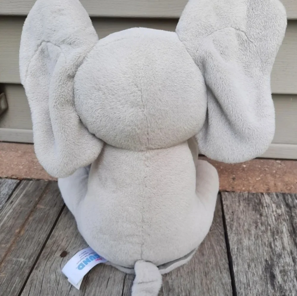 Gund elephant plush 